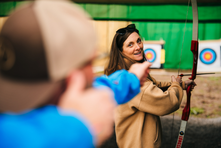 Archery at Mendip Activity Centre